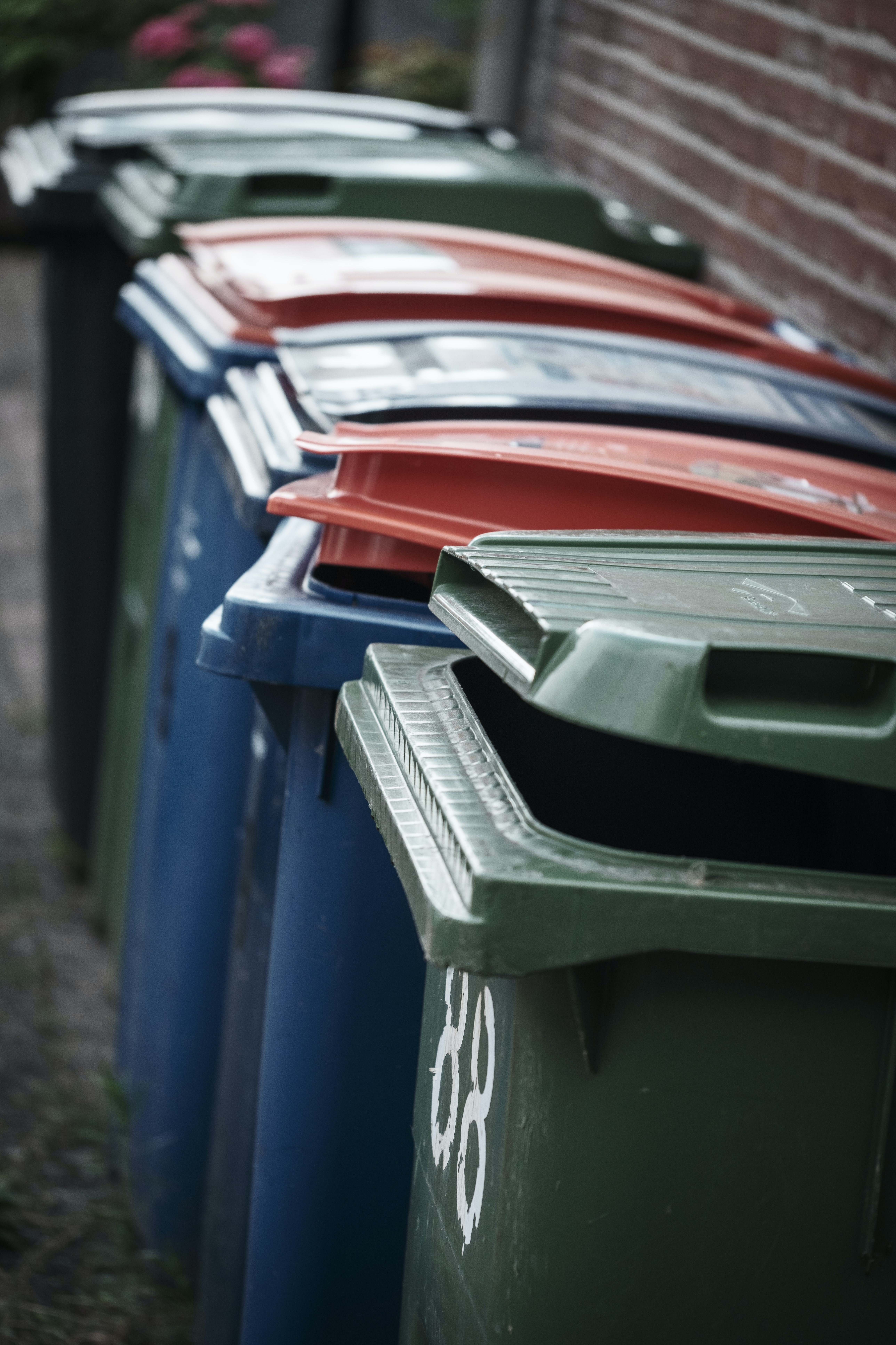 Waste collection bins